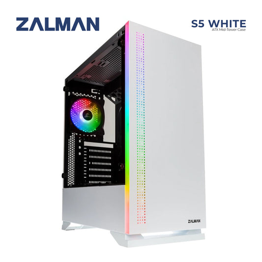 Case Zalman S5 White ATX Mid - Tower image 0