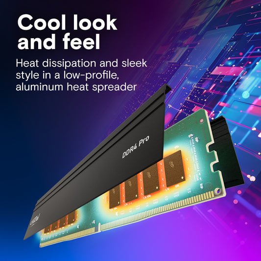 Crucial Pro 32GB DDR4 RAM Kit (2x16GB)